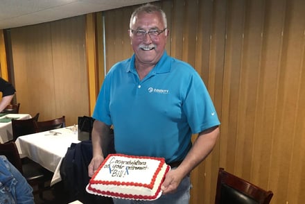 Congratulations to Bill Marshall on 44 Years with County Materials