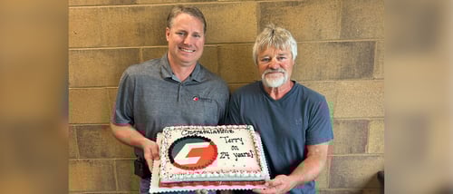Celebrating Terry Freese After 24 Years of Dedicated Service at County Materials