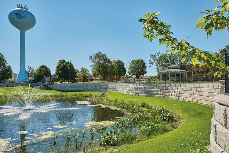 EIM Memorial Pond