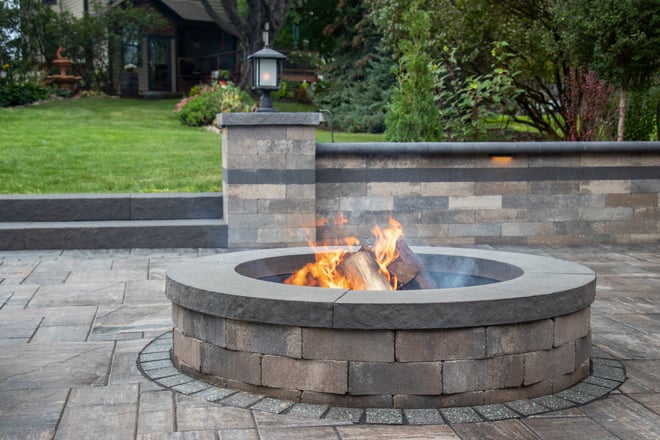 Circle Fire Pit Cap