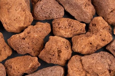 Red Volcanic Rock 3/4" - 1 1/2"